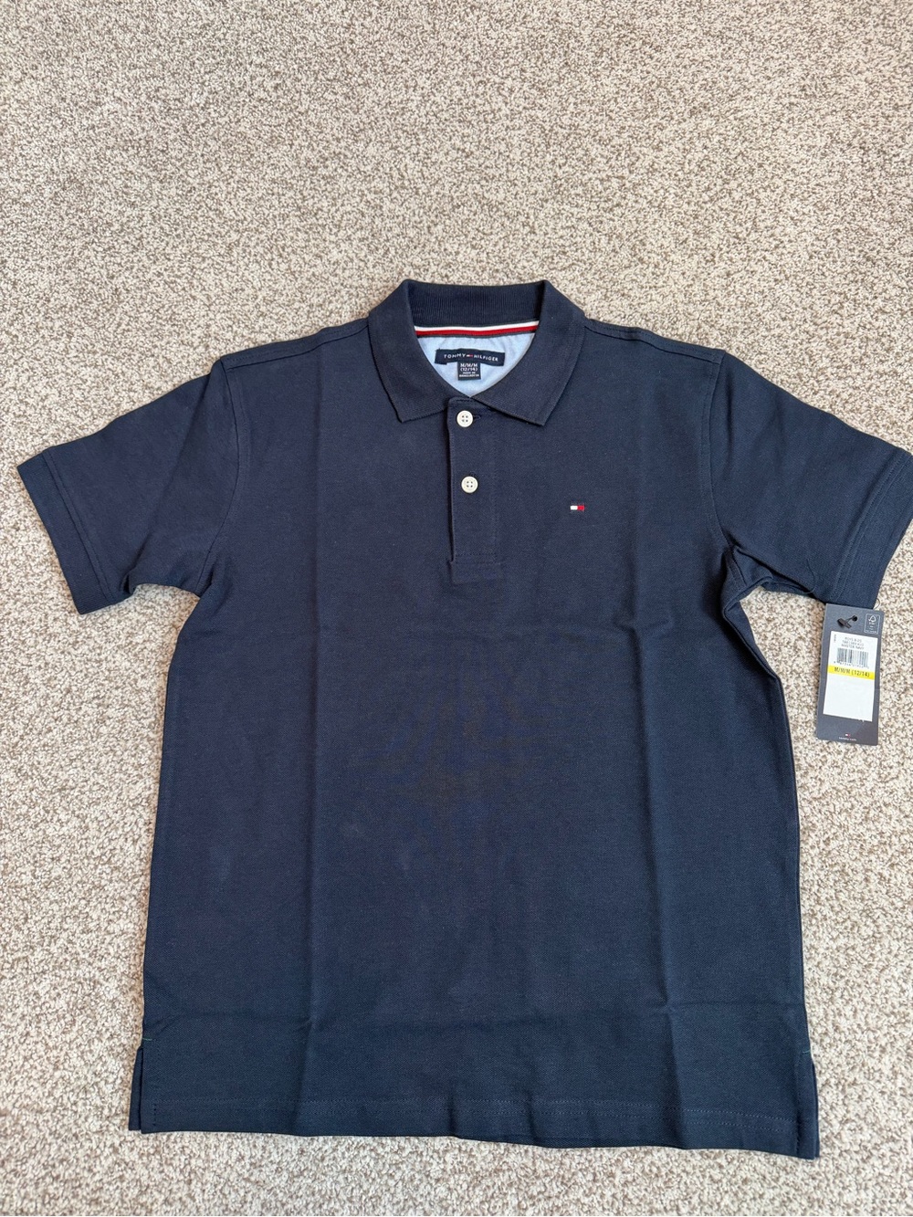 NWT - Tommy Hilfiger Boys Polo Short Sleeve Shirt